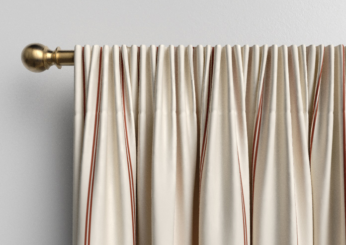 The British Stripe Co. Victoria, Teignbridge No.1 - Made to Measure Curtains - Image 9